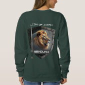 Löwe von Judah Yehovah Sweatshirt (Rückseite)