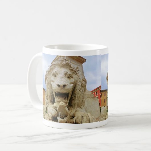 Löwe von Massa Tasse - das mutige (Vorderseite Links)