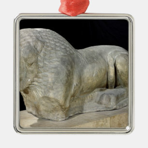 Löwe von Miletus Silbernes Ornament