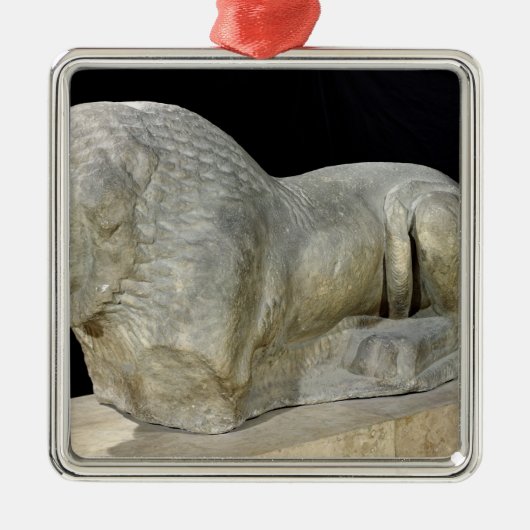 Löwe von Miletus Silbernes Ornament (Vorne)