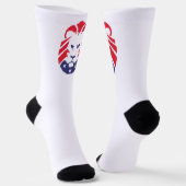 Löwe von Patriots Socks Socken (Gewinkelt)
