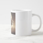 Löwe von Zion hoodie Jumbo-Tasse (Rechts)