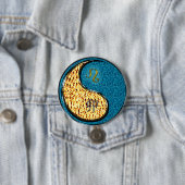 Löwe & Wasser Kaninchen Button (Beispiel)
