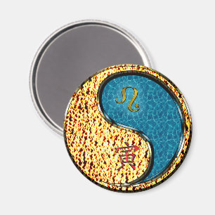 Löwe & Wasser-Tiger Magnet