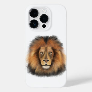 Löwe Wasserfarbe Leo König Safari Tier Dschungel K Case-Mate iPhone 14 Pro Hülle