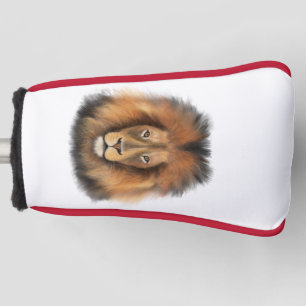 Löwe Wasserfarbe Leo König Safari Tier Dschungel K Golf Headcover