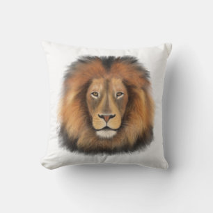 Löwe Wasserfarbe Leo König Safari Tier Dschungel K Kissen