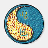 Löwe & Wasserschlange Magnet (Vorne)