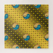 Löwe & Water Pferd Puzzle (Horizontal)