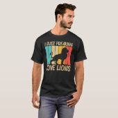 Löwe Weibchen Löwe Jungle Safari Tier 1 T-Shirt (Vorne ganz)