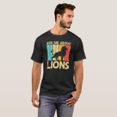Löwe Weibchen Löwe Jungle Safari Tier T-Shirt (Vorne ganz)