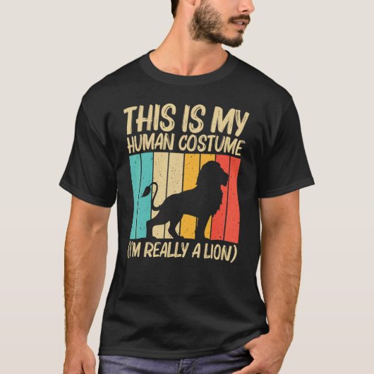 Löwe Weibchen Löwe Jungle Safari Tier T-Shirt (Vorderseite)