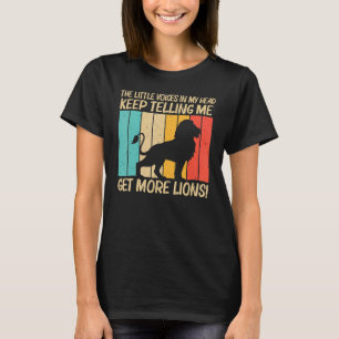 Löwe Weibchen Löwe Jungle Safari Tier T-Shirt