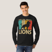 Löwe Weibchen Löwe Jungle Safari Tier T-Shirt (Vorne ganz)