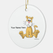 Löwe — Weibliche Keramikornament (Links)