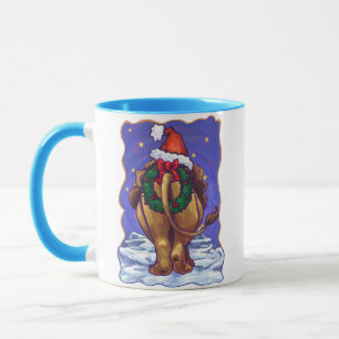 Löwe-Weihnachten Tasse