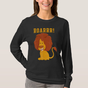 Löwe Wildtiere Tiere Dschungel König Brüllen T-Shirt