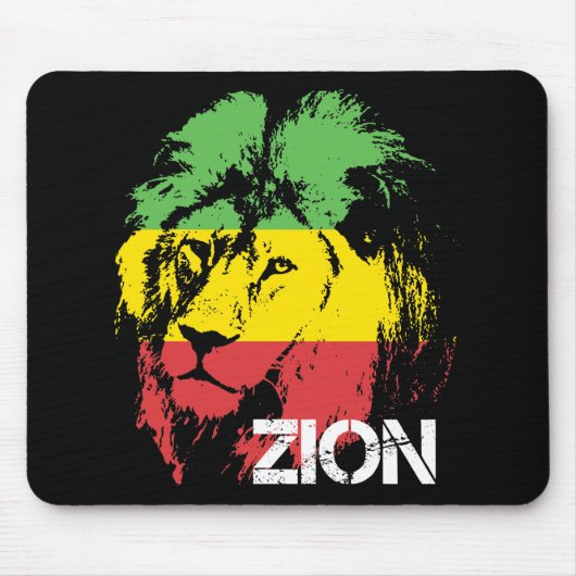 Löwe Zion Mousepad (Vorne)