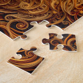 Löwe Zodiac Papierquilling Puzzle (Seite)