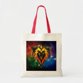 Löwe Zodiaque Geschenk Astrologie Tragetasche (Vorne)