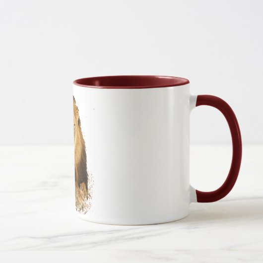 Löweentwurf zum Gedenken an Cecil die Löwe-Tasse Tasse (Rechts)