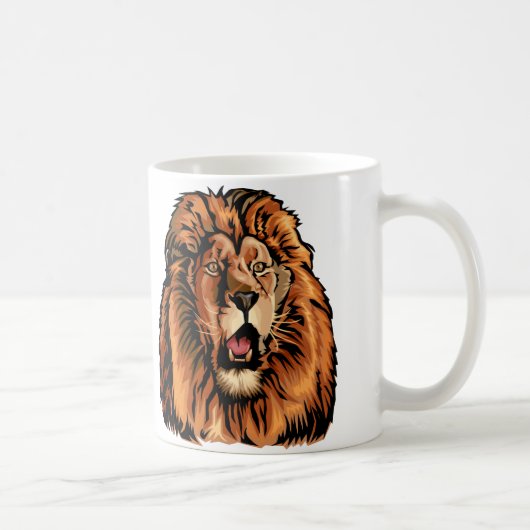 Löwekopf Kaffeetasse (Rechts)