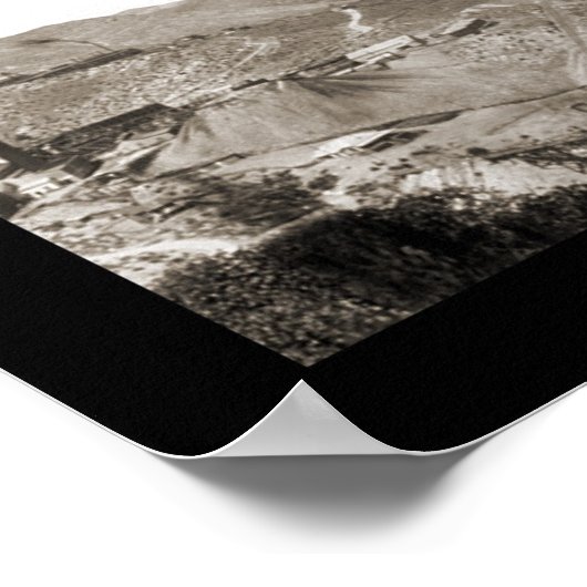 Lowell AZ Foto 1909 Poster (Ecke)