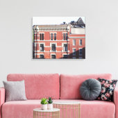 LOWELL DACH TOP SERIES WRAPPED LEINWANDDRUCK (Insitu (Wohnzimmer))