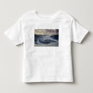 Lowell Glacier mündet in den Alsek River in Kleinkind T-shirt