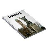 LOWELL MA CITY HALL NOTEBOOK NOTIZBLOCK (Rechte Seite)