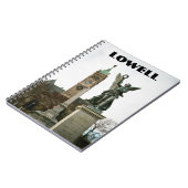 LOWELL MA CITY HALL NOTEBOOK NOTIZBLOCK (Linke Seite)