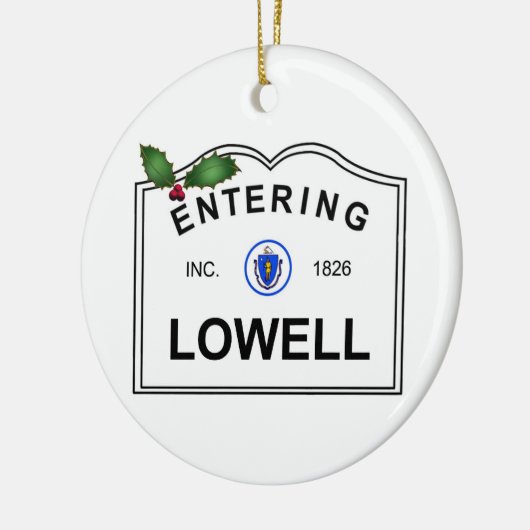 Lowell MA Keramikornament (Links)