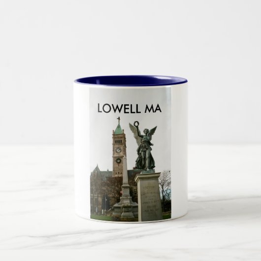 Lowell MA Rathaus Kaffeetasse (Mittel)