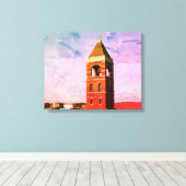 Lowell MA Roof Top Serie Wrapper Canvas Leinwanddruck (Insitu (Holzboden))