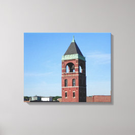 Lowell MA Roof Top Series Wrapped Canvas Leinwanddruck