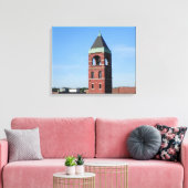 Lowell MA Roof Top Series Wrapped Canvas Leinwanddruck (Insitu (Wohnzimmer))