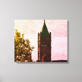 LOWELL MASS CITY HALL WRAPPED CANVAS DRUCKEN LEINWANDDRUCK