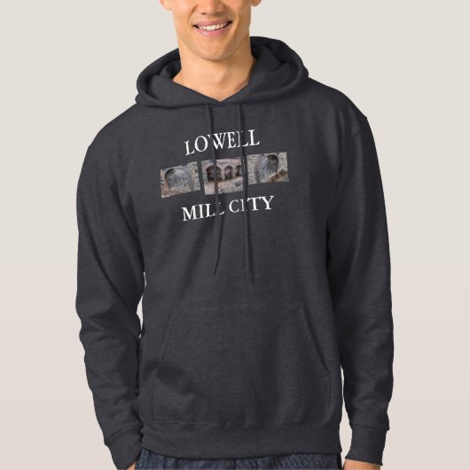 Lowell Massachusetts 3 Foto Set Sweatshirt (Vorderseite)