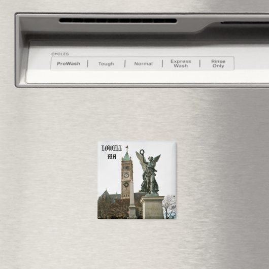 LOWELL MASSACHUSETTS CITY HALL MAGNET (In Situ (Geschirrspüler))