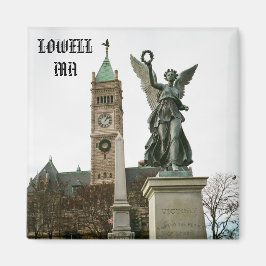 LOWELL MASSACHUSETTS CITY HALL MAGNET