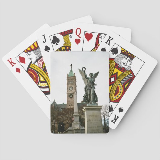 LOWELL MASSACHUSETTS CITY HALL PLAYCARDS SPIELKARTEN (Rückseite)