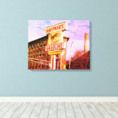 LOWELL MASSACHUSETTS HAFFNERS KANVAS DRUCKEN LEINWANDDRUCK (Insitu (Holzboden))