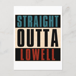 Lowell Massachusetts MA Postkarte