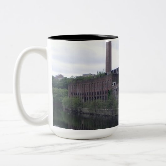 Lowell Massachusetts Mills Kaffee Tasse (Links)