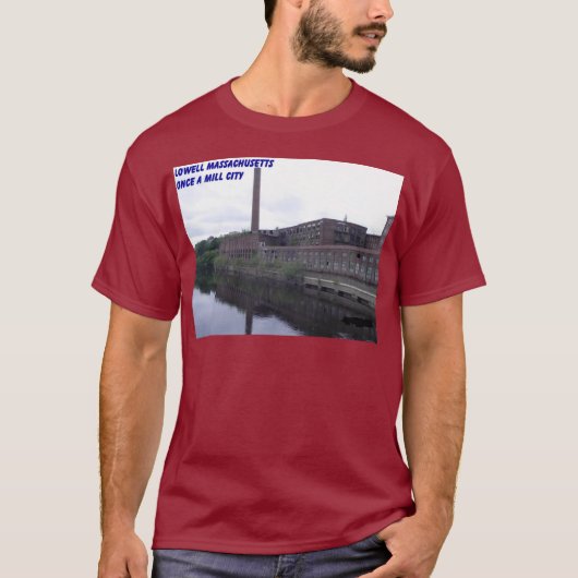 Lowell Massachusetts Mills T-Shirt (Vorderseite)