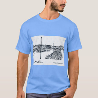Lowell Massachusetts Oversized 2 T-Shirt