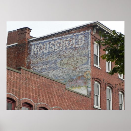 Lowell Massachusetts Rooftop Serie Poster (Vorne)