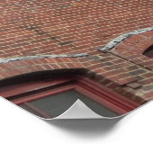 Lowell Massachusetts Rooftop Serie Poster (Ecke)