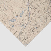 Lowell, Massachusetts Seidenpapier (Ausschnitt)