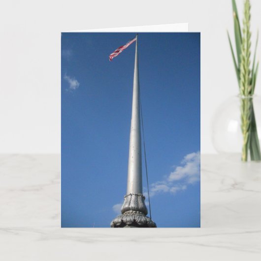 "Lowelle American Flag" Sympathiekarte Karte (Vorderseite)